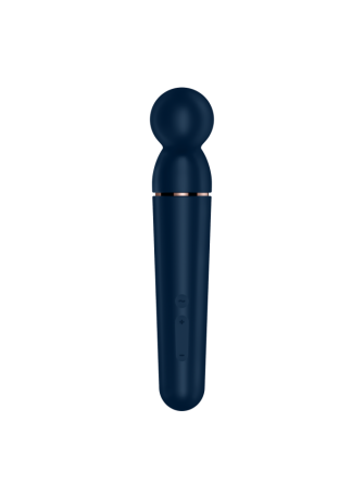 Vibromasseur wand bleu USB 60 vibrations Planet Wand-er Satisfyer - CC597845